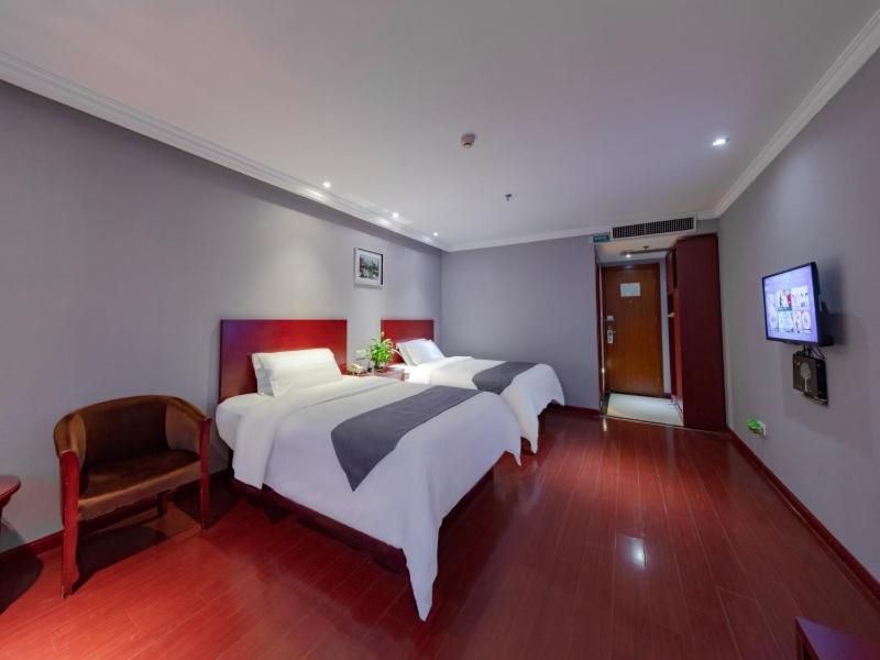 Greentree Inn Jiangsu Nanjing Maqun Street Ningzhi Road Shell Hotel Nanquim Exterior foto